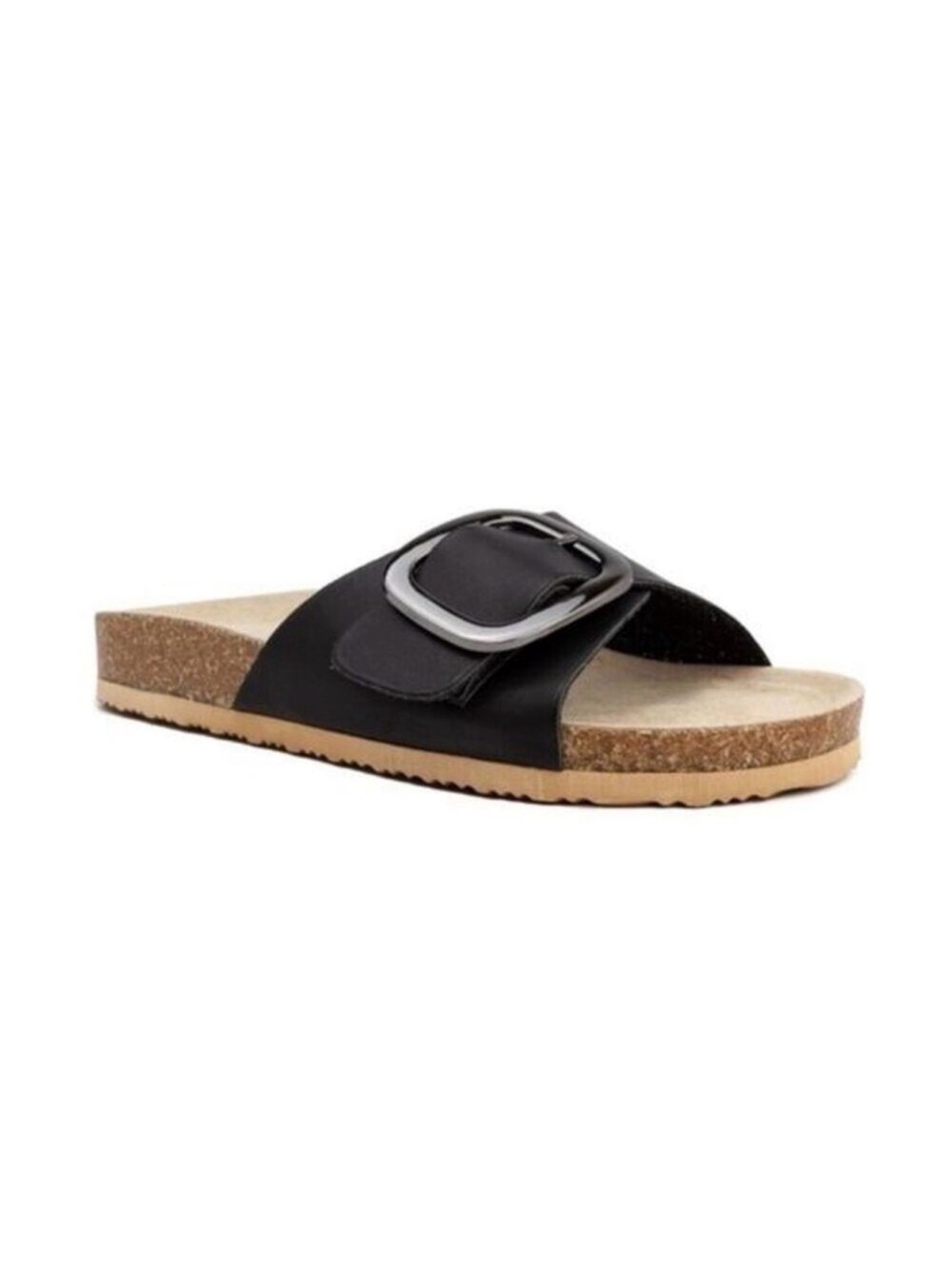 Sugar Womens Slide Sandals  Wide Buckled Vamp Strap Size 8 NEW # Box 266